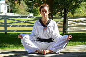 Can I meditate during martial arts training?